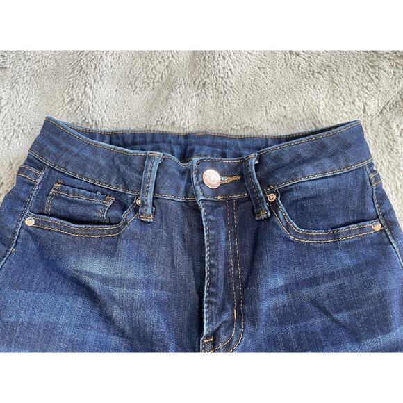 Women's Simple Society Jeans Size 1/25 Cotton Polyester Rayon Zipper Button - Picture 3 of 7